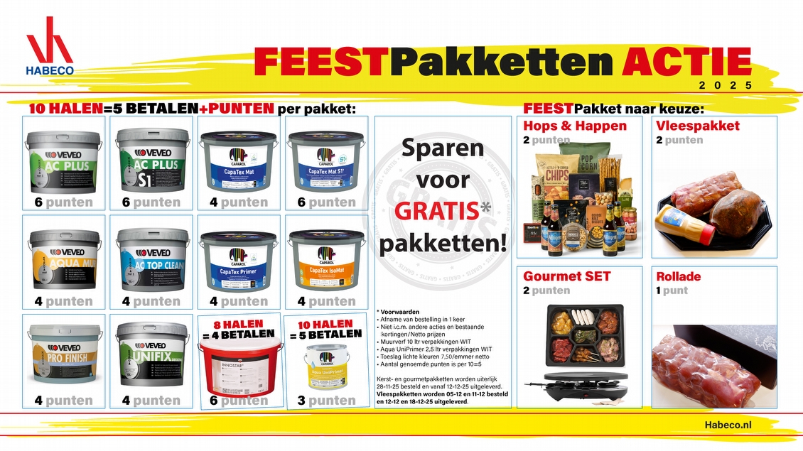 Feestpakketten Actie