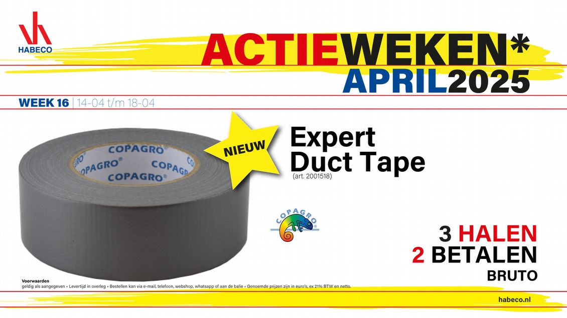 Actieweek 16 | Expert Duct Tape