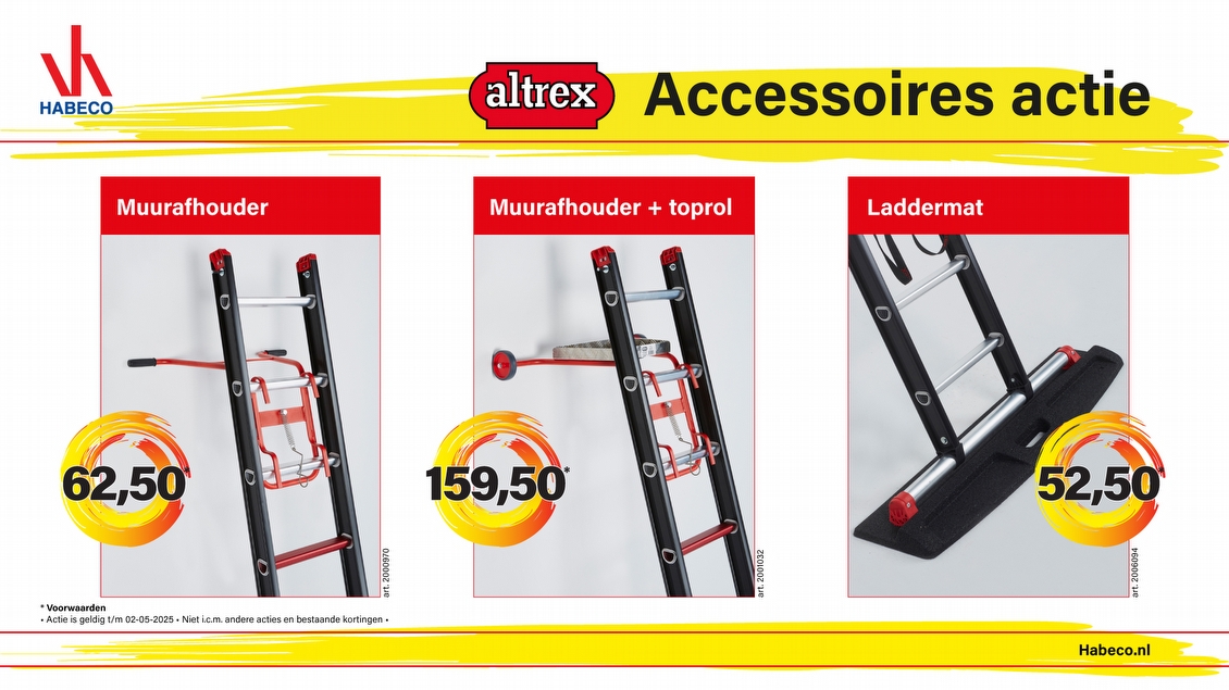 Altrex Accessoires Actie