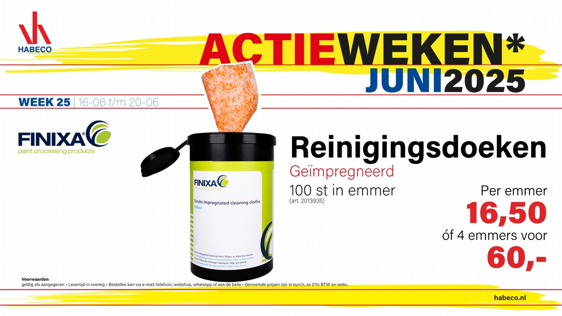Actieweek 25 | Finixa Reinigingsdoeken