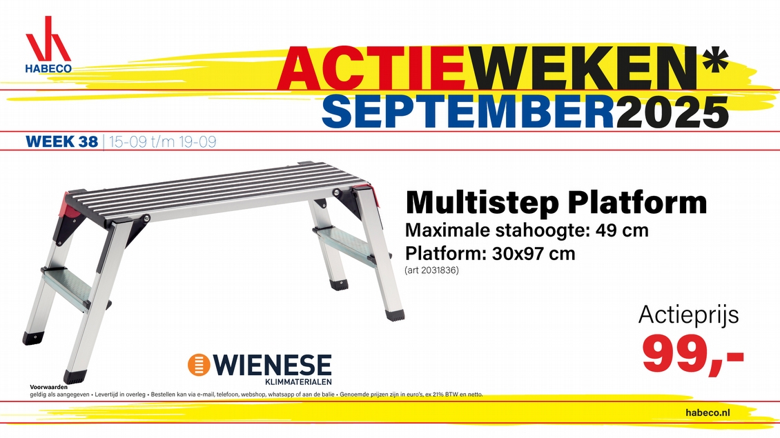 Actieweek 38 | Wienese Multistep