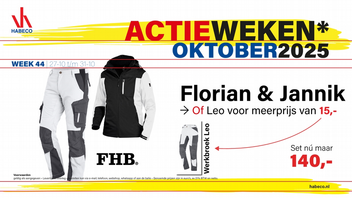 Actieweek 44 | FHB Florian & Jannik