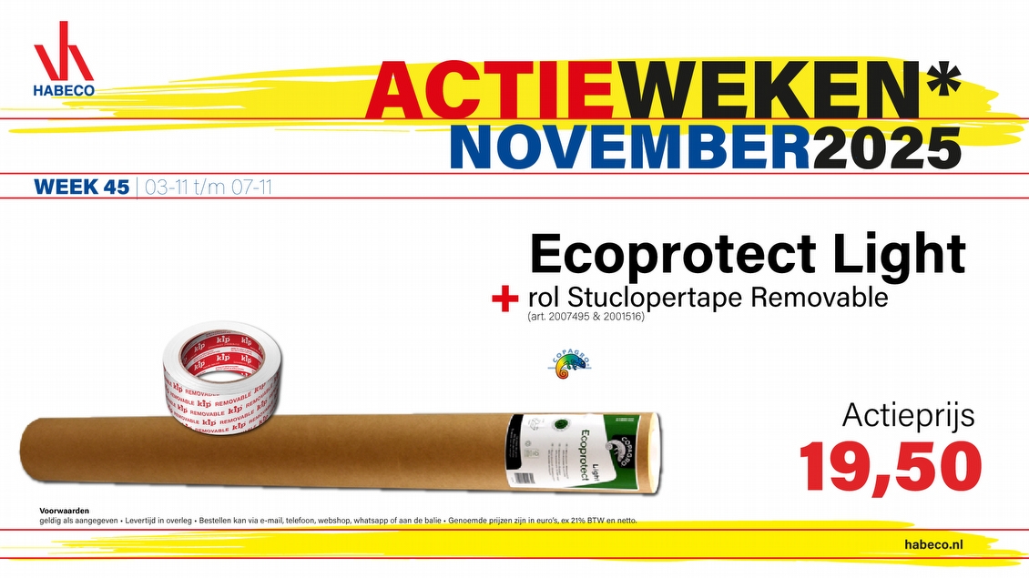 Actieweek 45 | Ecoprotect + tape