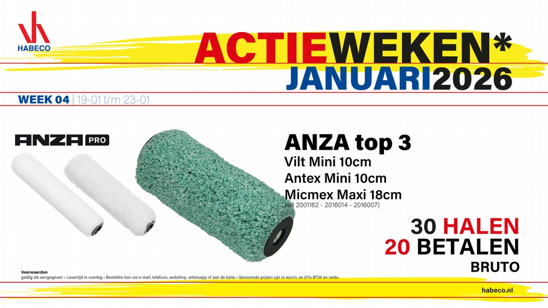Actieweek 04 | ANZA Top 3