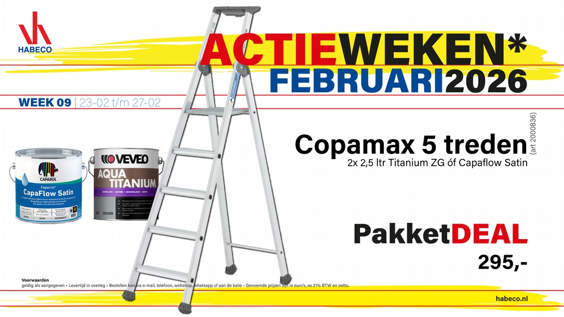Actieweek 09 | Copamax 5 treden