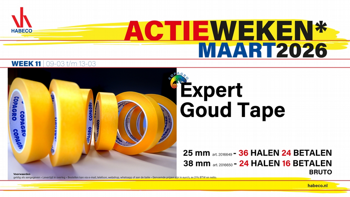 Actieweek 11 | Expert Goud Tape