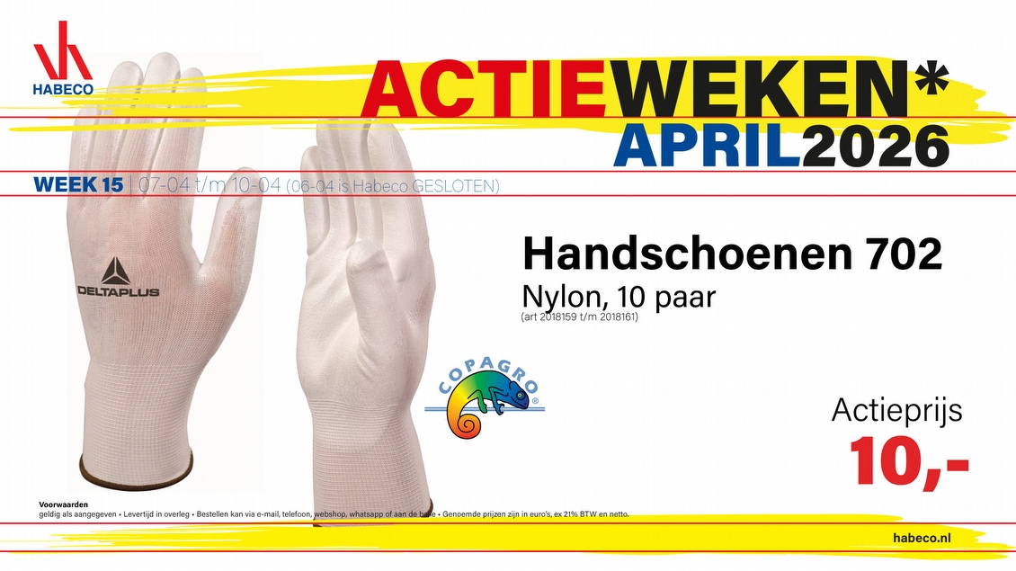 Actieweek 15 | Copagro Handschoenen 702