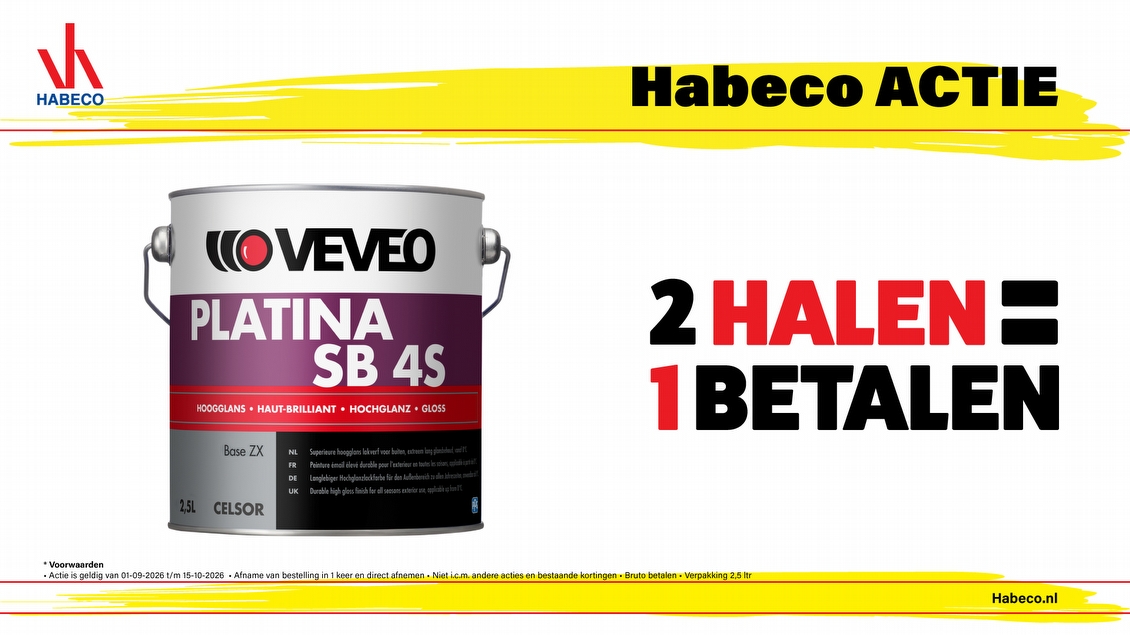 Platina SB 4S HG | 2 halen → 1 betalen