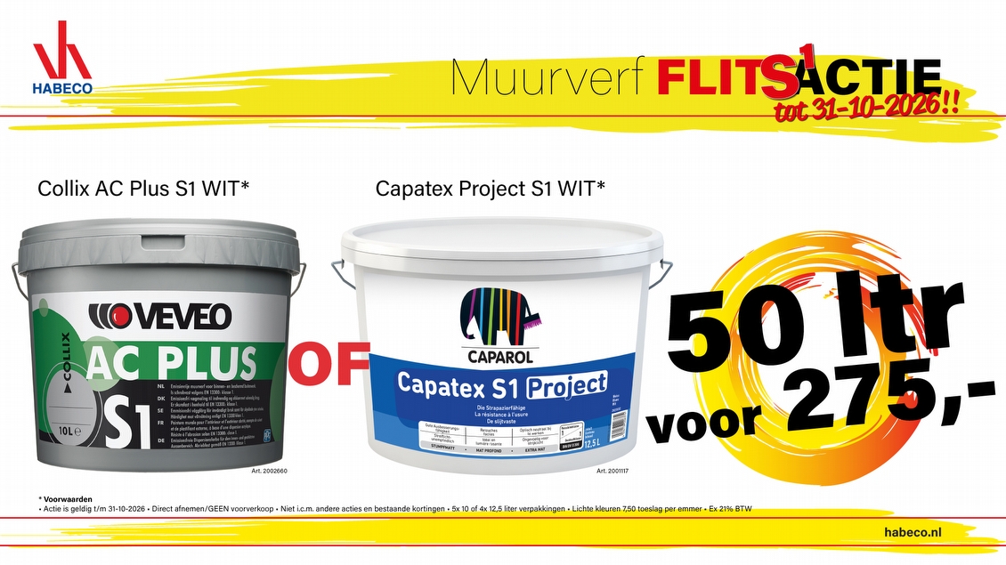 Muurverf FLITS actie