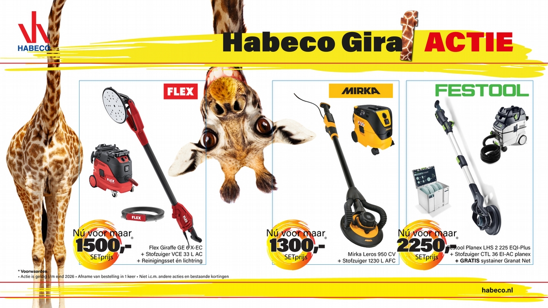 De giraffen van Habeco