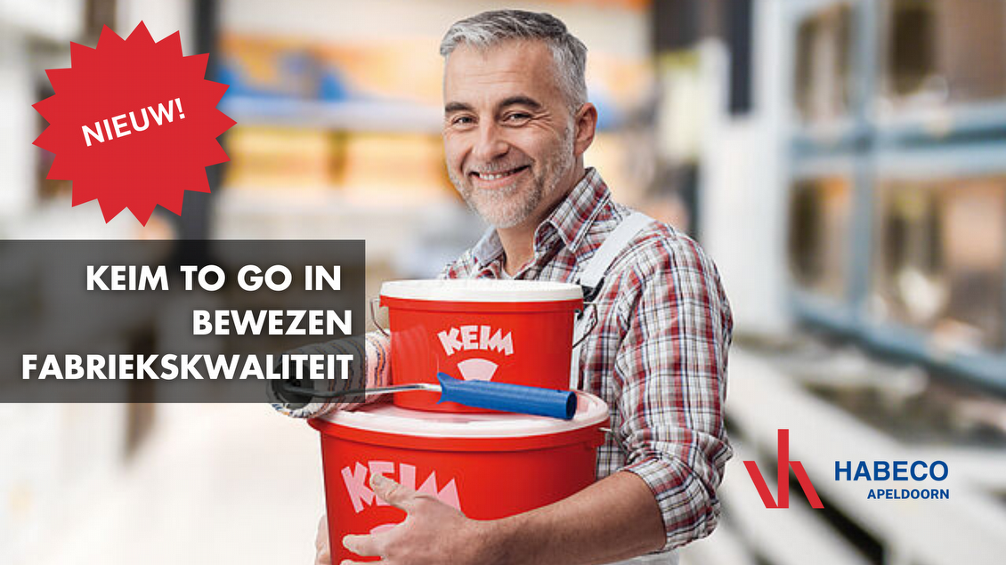Keim op kleur – gemaakt bij Habeco Apeldoorn